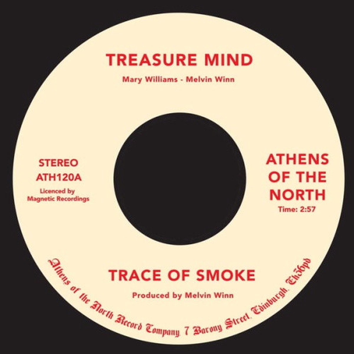 Trace Of Smoke – Treasure Mind / U.R. – 7″ Vinyl