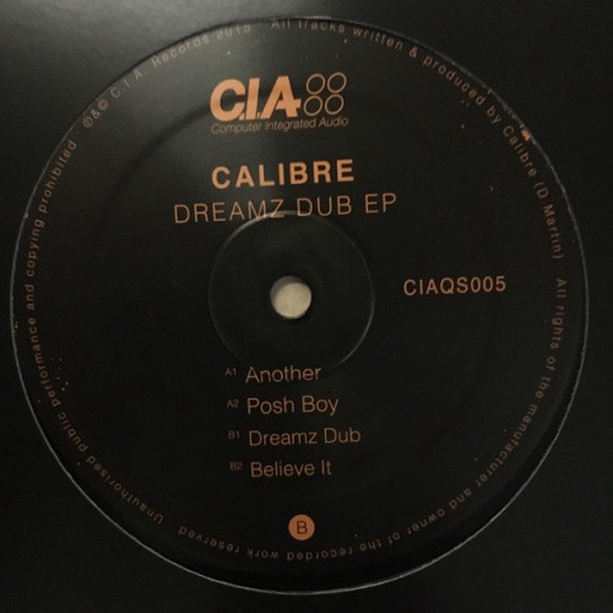 Calibre – Dreamz Dub Ep – 12″ Vinyl