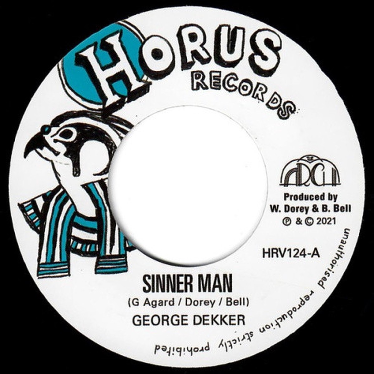 George Dekker – Sinner Man – 7″ Vinyl