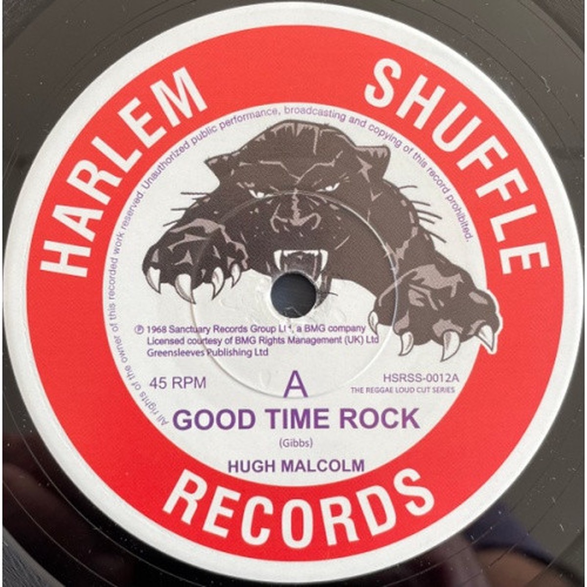 Hugh Malcolm – Good Time Rock – 7″ Vinyl