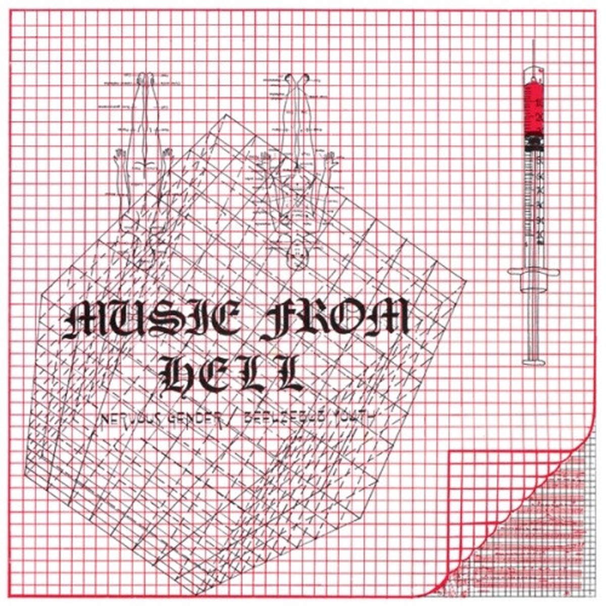 Nervous Gender – Music From Hell – 2x LP Vinyl