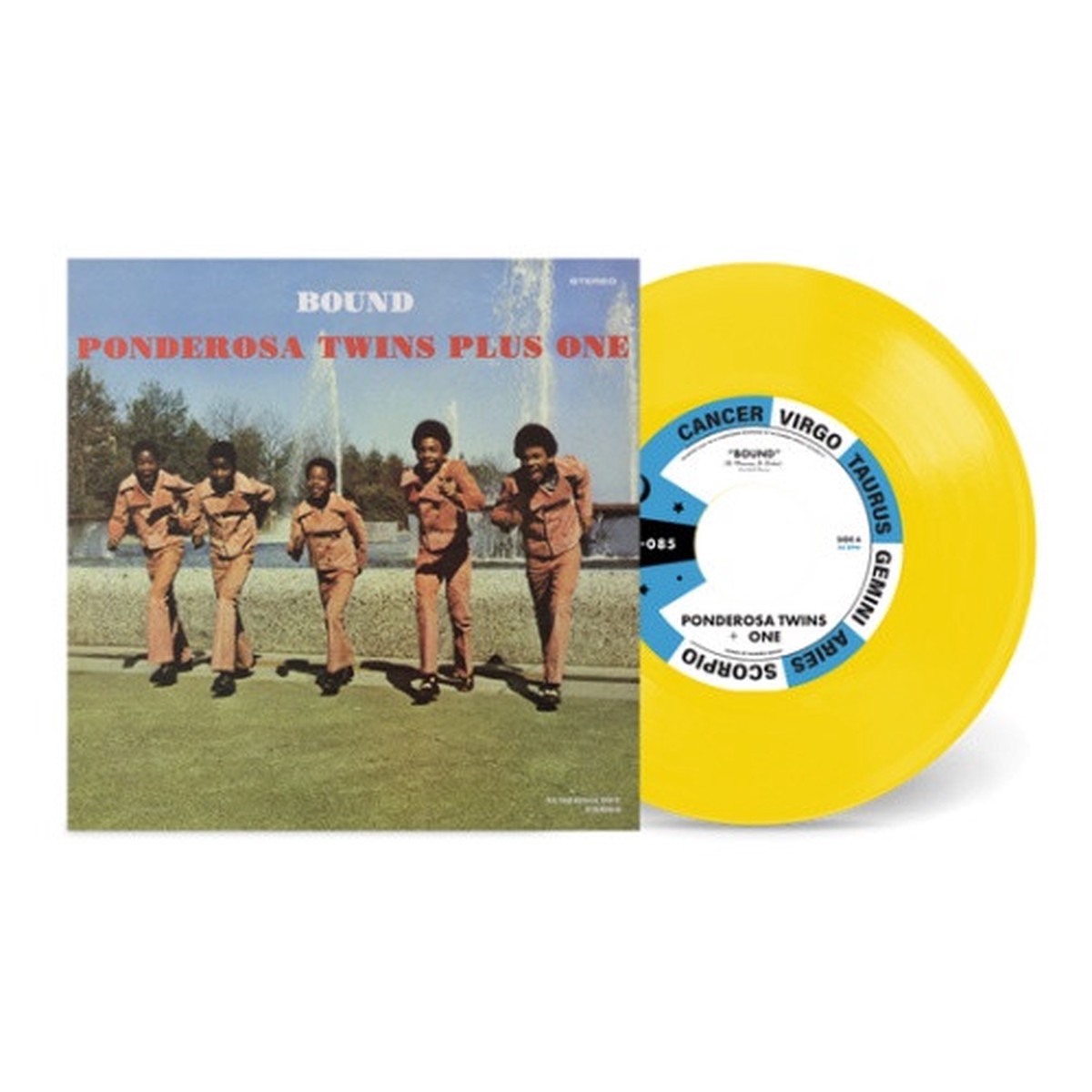 Ponderosa Twins Plus One – Bound – 7″ Colored Vinyl
