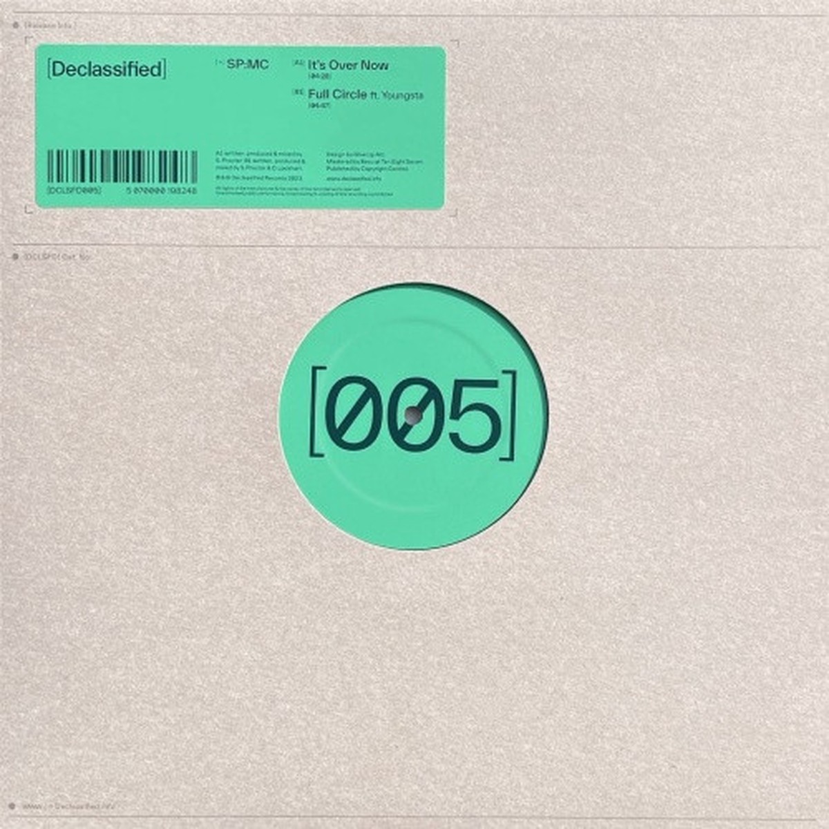 SP:MC – It’s Over Now / Full Circle – 12″ Vinyl