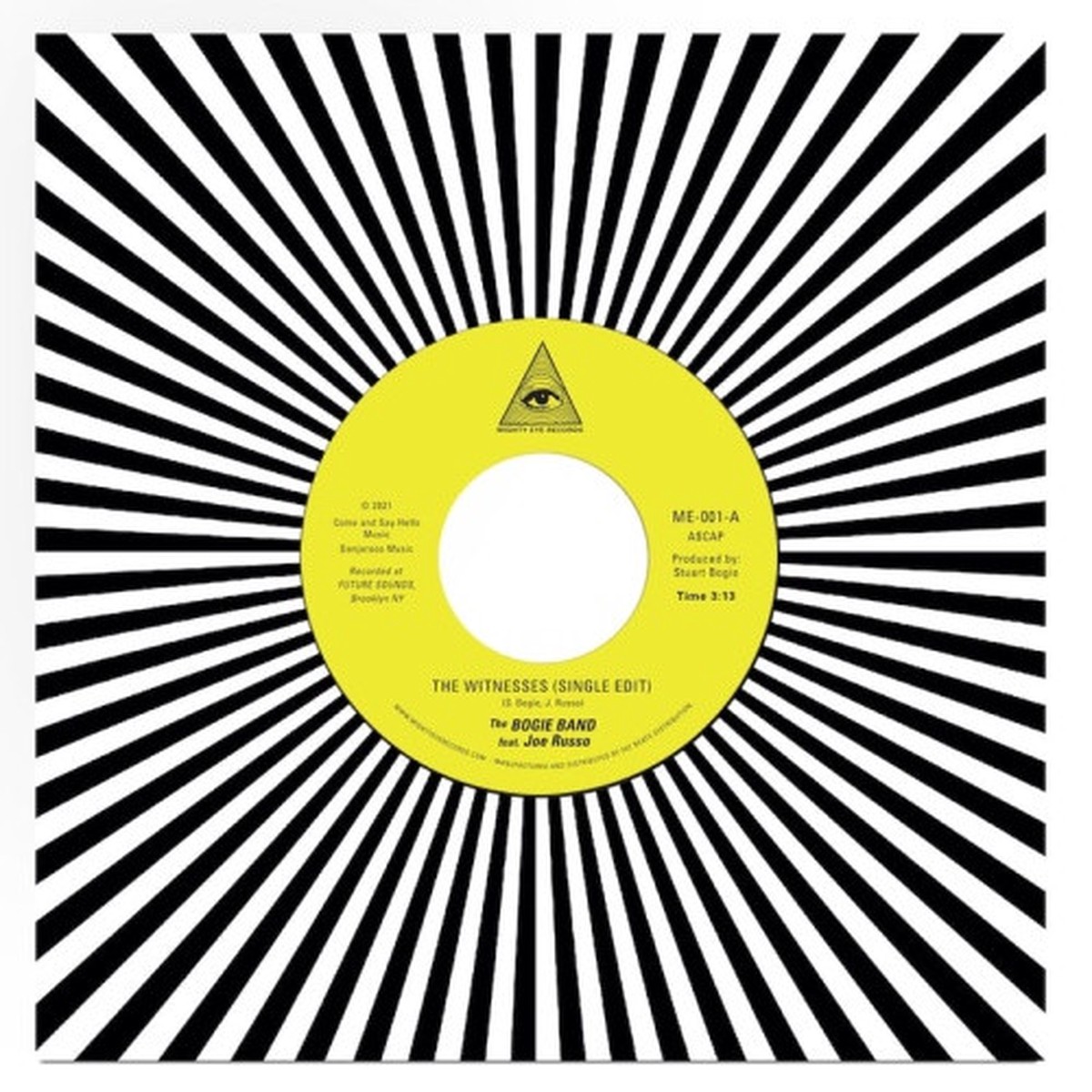 The Bogie Band – The Witnesses / Take Them On – 7″ Vinyl