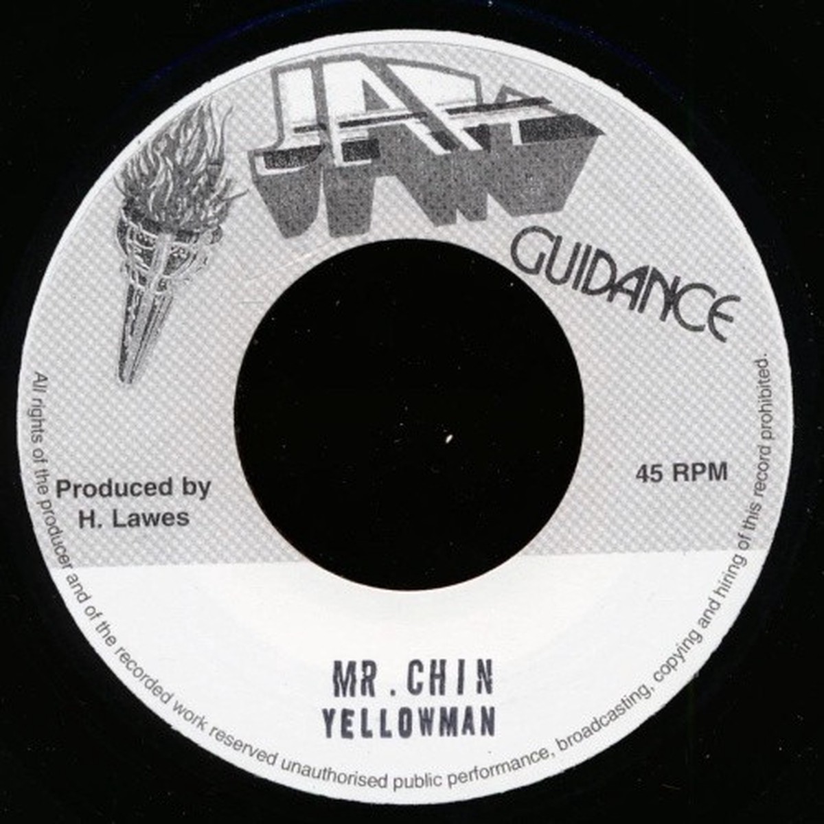 Yellowman – Mr. Chin – 7″ Vinyl