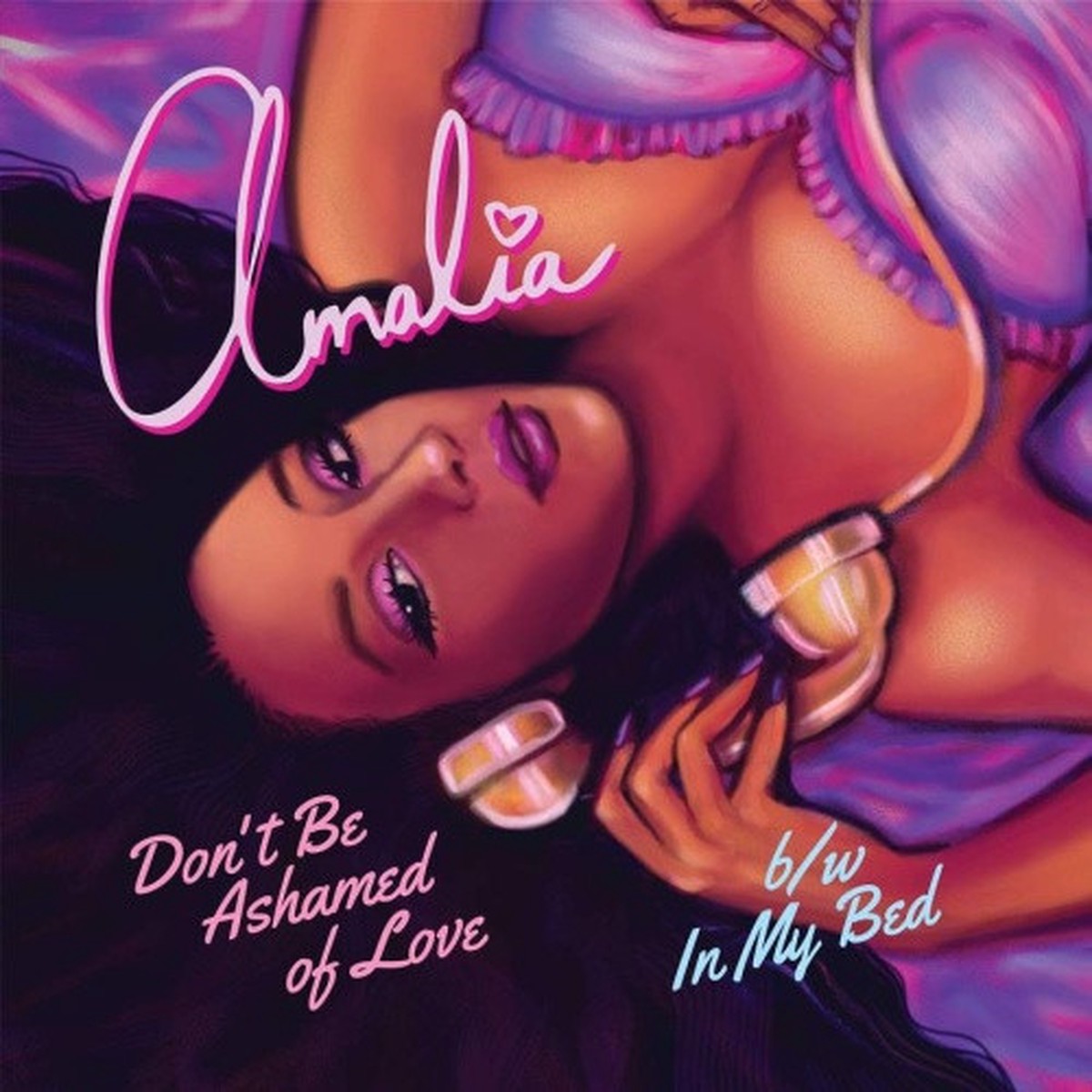 Amalia – Don’t Be Ashamed Of Love / In My Bed (Picture Sleeve) – 7″ Vinyl