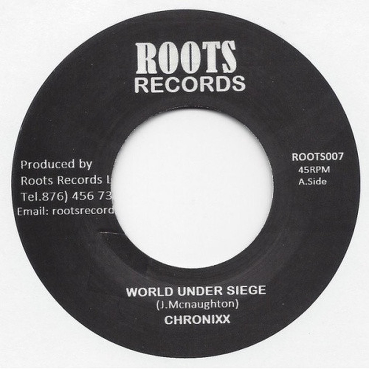 Chronixx – World Under Siege – 7″ Vinyl