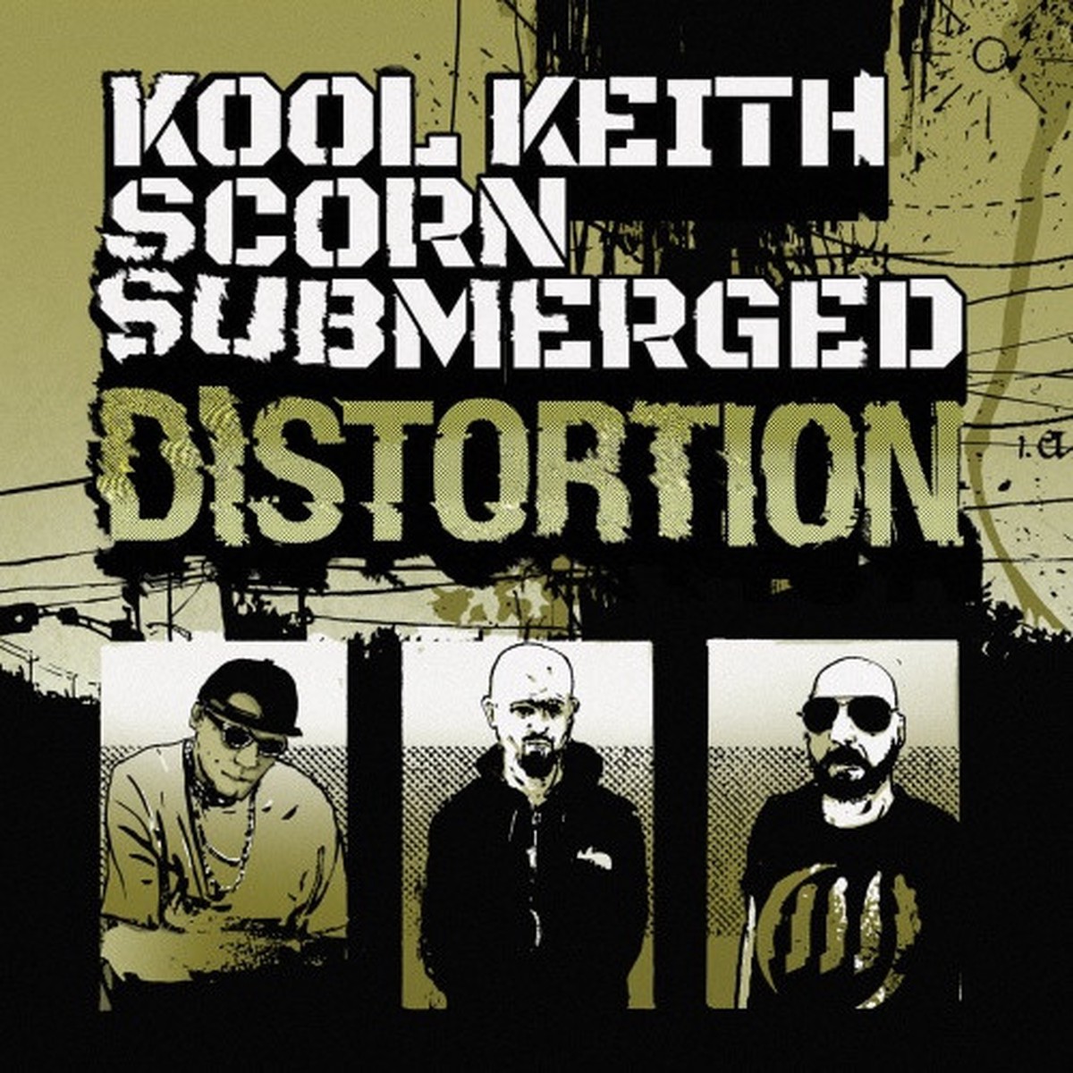 Kool Keith + Scorn + Submerged – Distortion – 12″ Vinyl