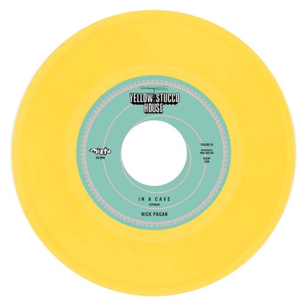 Nick Pagan – Hardly Use My Hands / In A Cave – 7″ Colored Vinyl