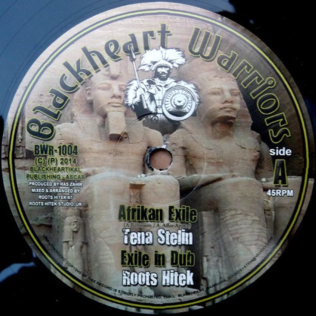 Tena Stelin & Roots Hitek – Afrikan Exile / Return To Glory – 10″ Vinyl