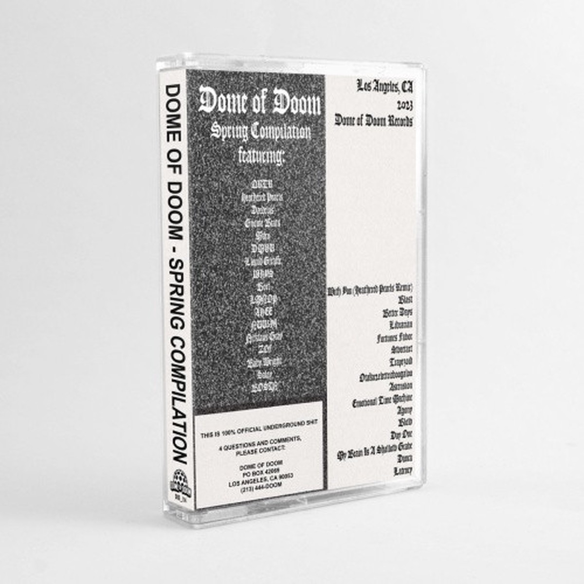 Various Artists – Dome Of Doom Spring Compilation – Cassette