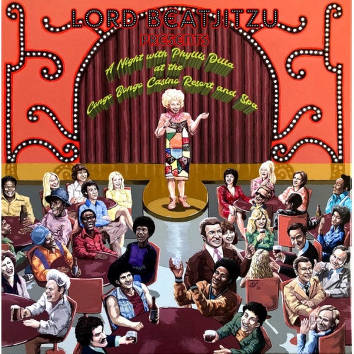Lord Beatjitzu – A Night With Phyllis Dilla At The Congo Bongo Casino Resort And Spa – LP Vinyl