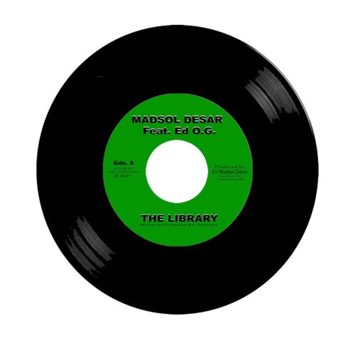 Madsol Desar – The Library – 7″ Vinyl