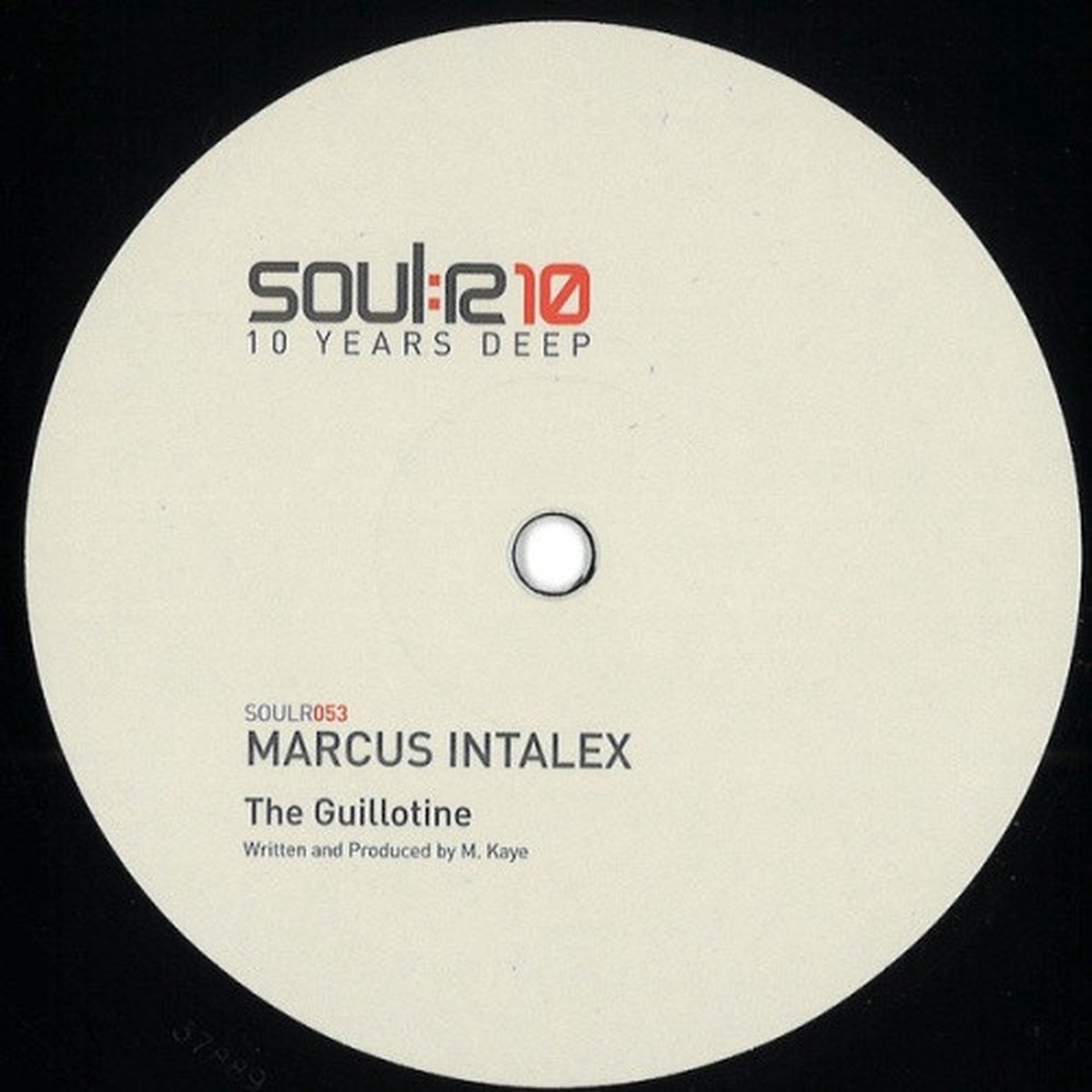 Marcus Intalex – Sell Your Soul / The Guillotine – 12″ Vinyl