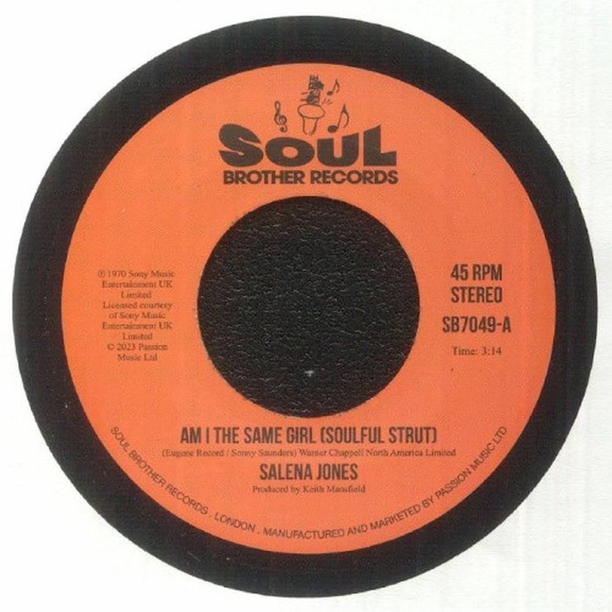 Salena Jones – Am I The Same Girl (Soulful Strut) / Right Now – 7″ Vinyl