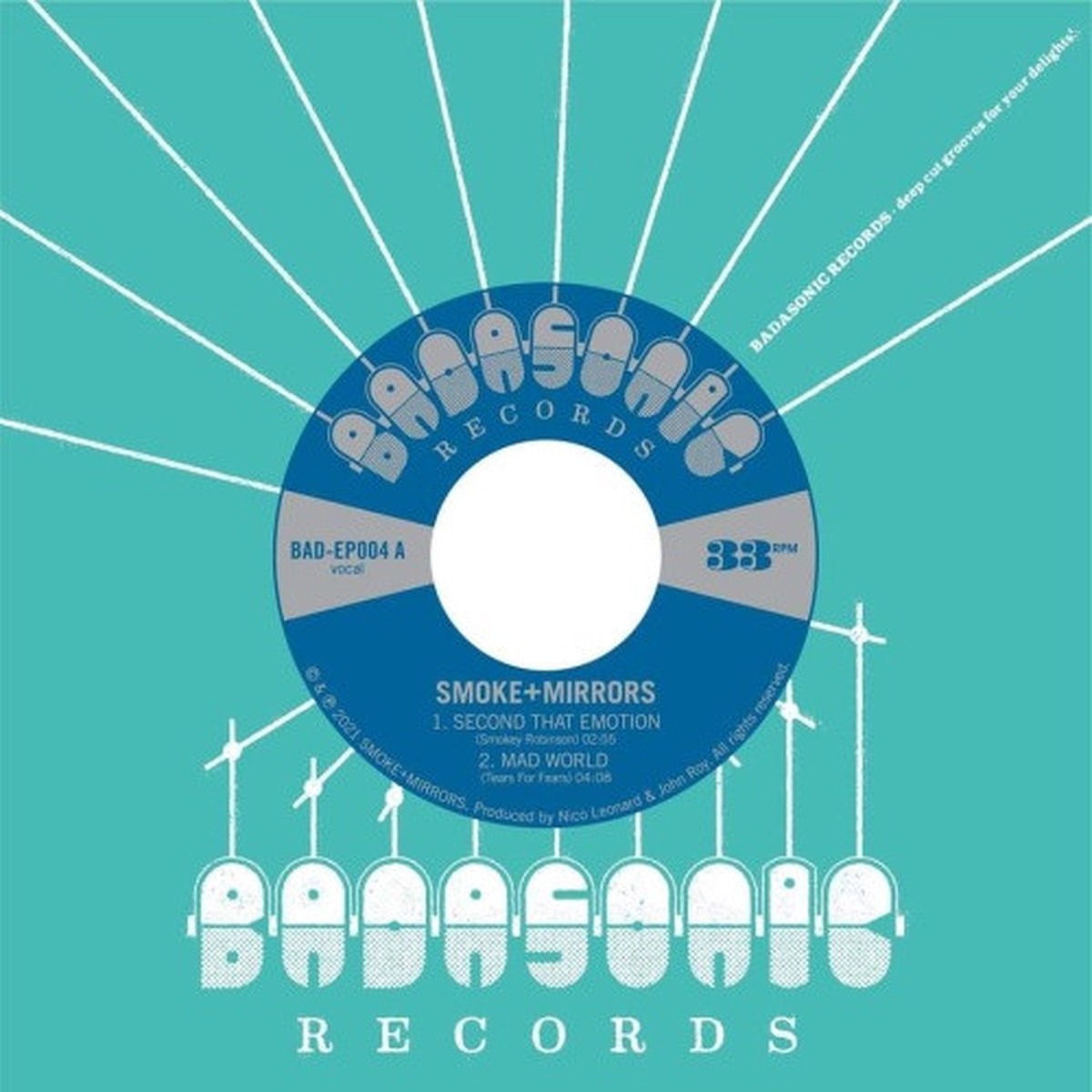 Smoke + Mirrors – Second That Emotion – 7″ Vinyl