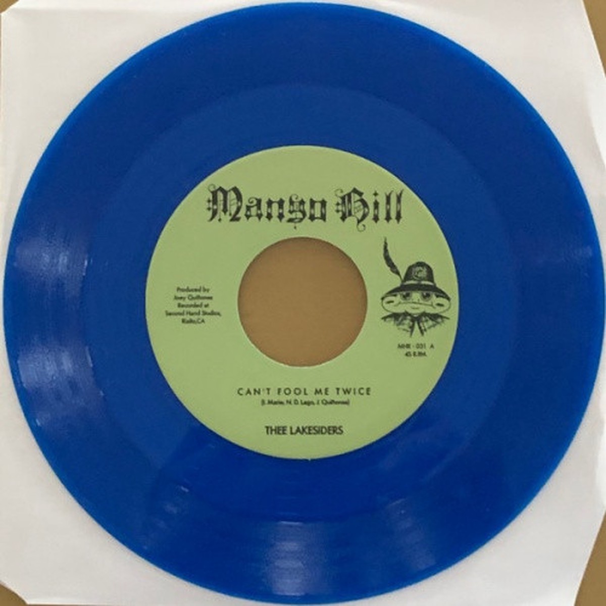 Thee Lakesiders – Can’t Fool Me Twice – 7″ Blue Vinyl
