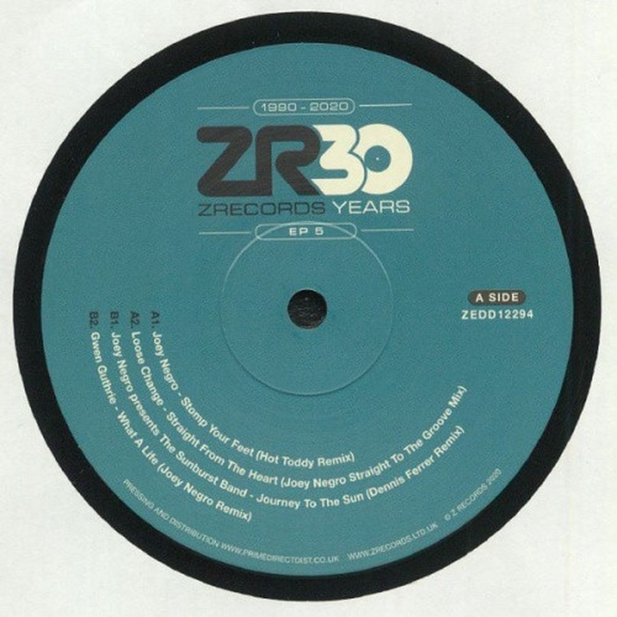 Various Artists – 30 Years Of Z Ep 5 – 12″ Vinyl
