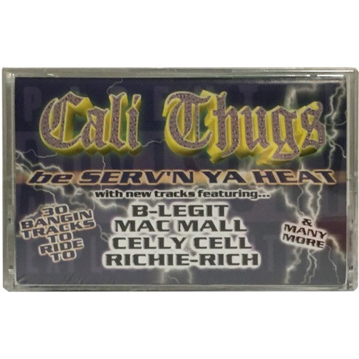 Various Artists – Cali Thugs Be Serv’n Ya Heat – 2x Cassette