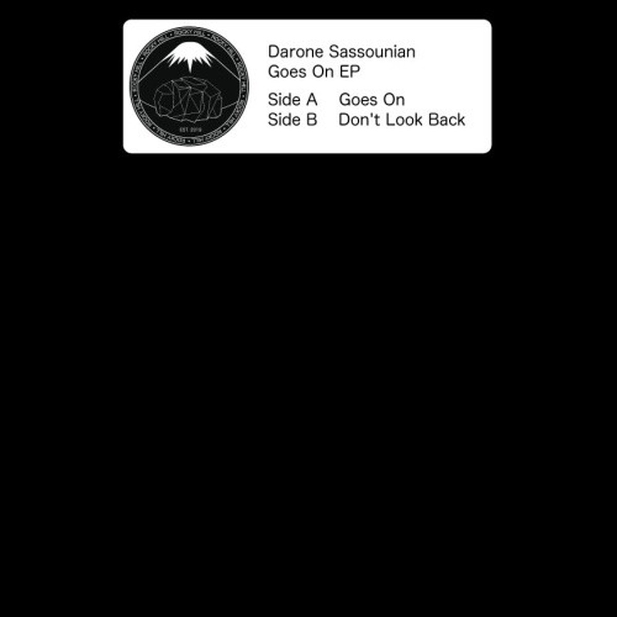 Darone Sassounian – Goes On – 12″ Vinyl