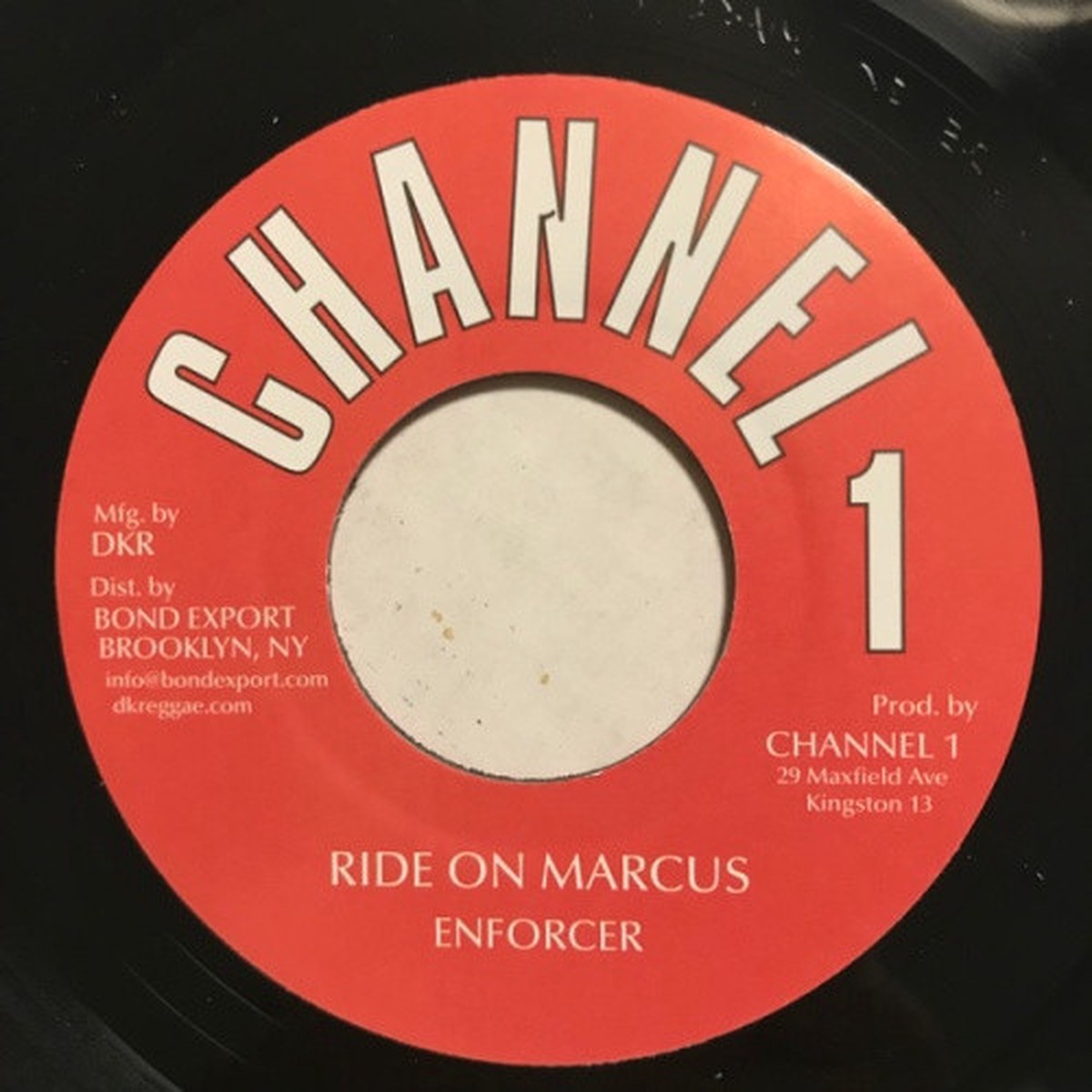 Enforcer – Ride On Marcus – 7″ Vinyl