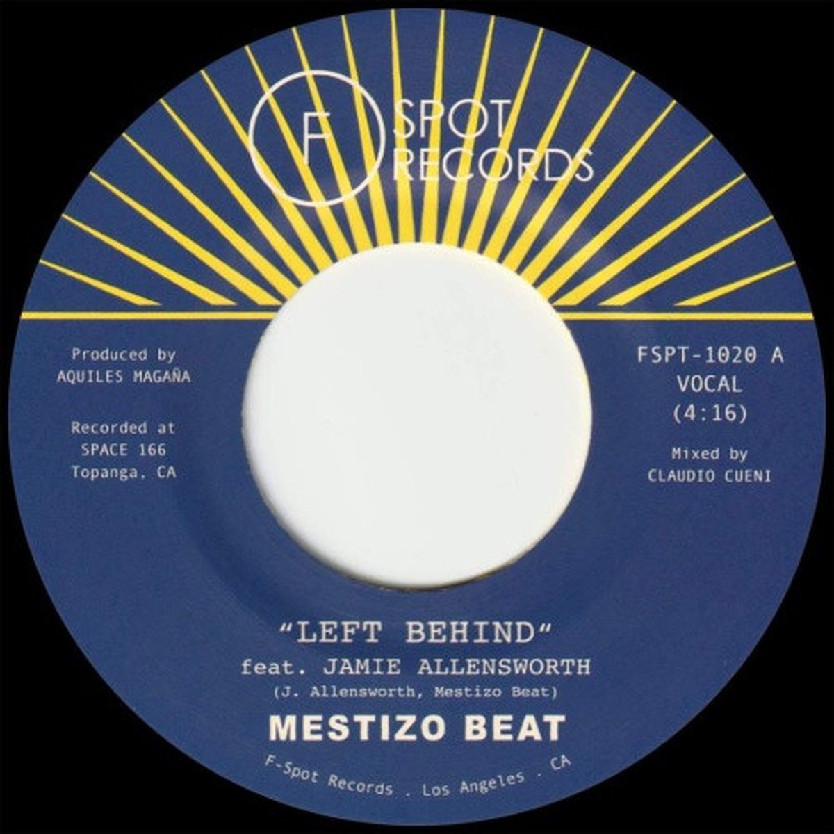 Mestizo Beat – Left Behind – 7″ Vinyl