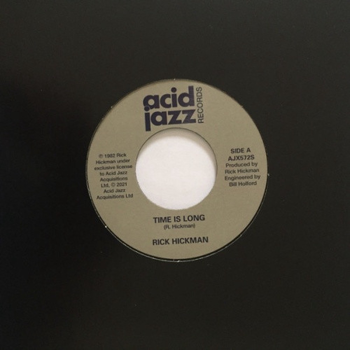 Rick Hickman – Time Is Long / Closer To Me – 7″ Vinyl