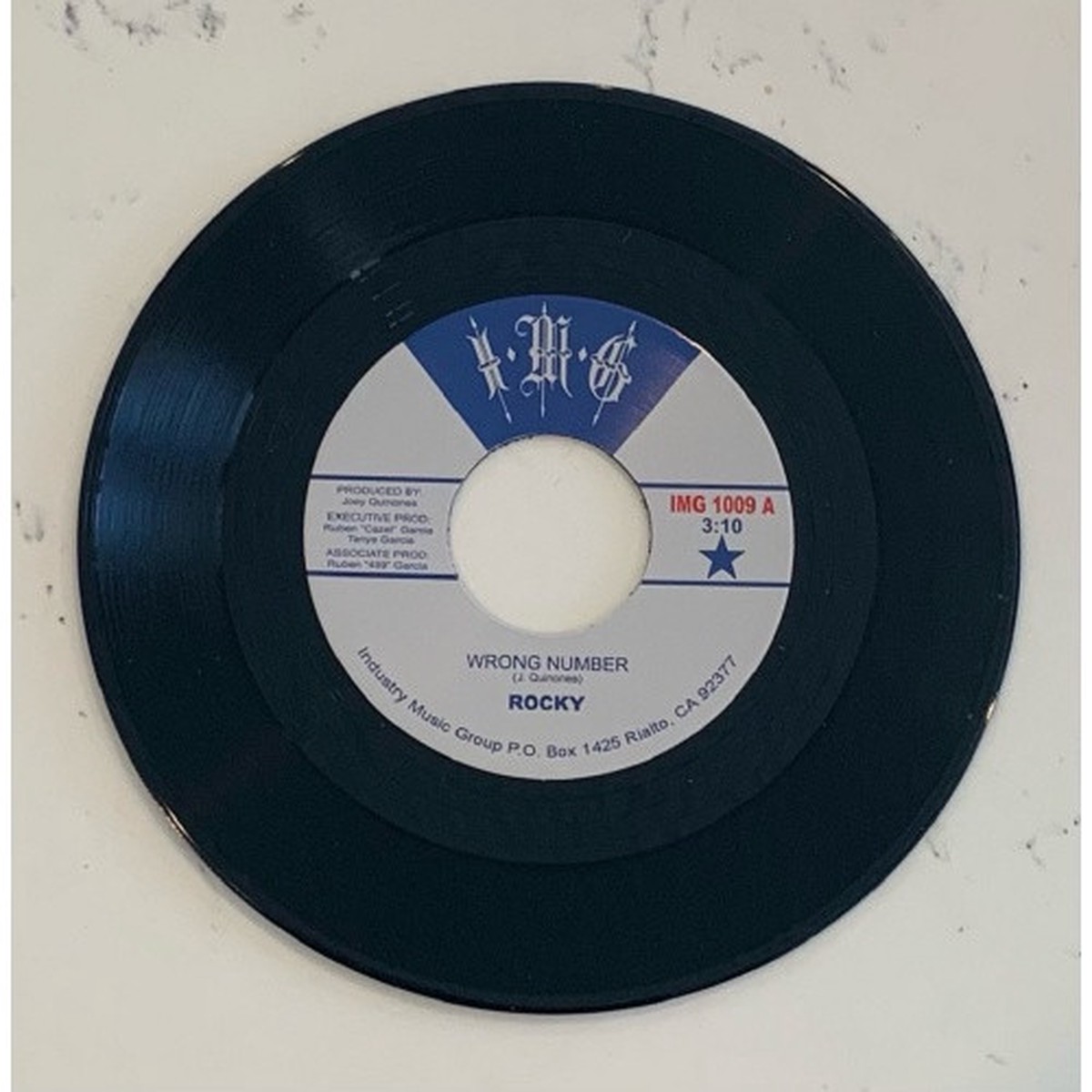 Rocky – Wrong Number – 7″ Vinyl
