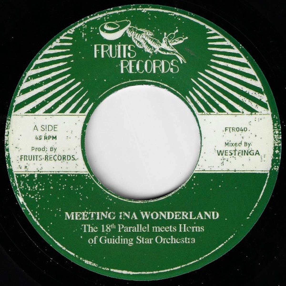 The 18th Parallel Meets Horns Of Guiding Star – Meeting Ina Wonderland – 7″ Vinyl