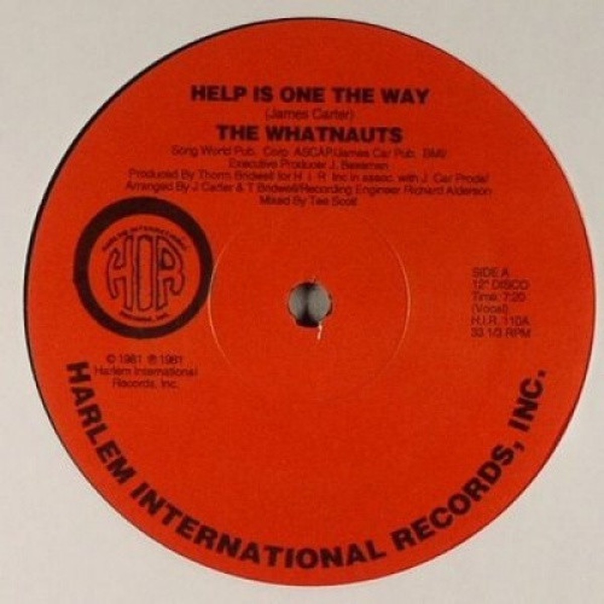 Whatnauts – Help is On the Way – 12″ Vinyl