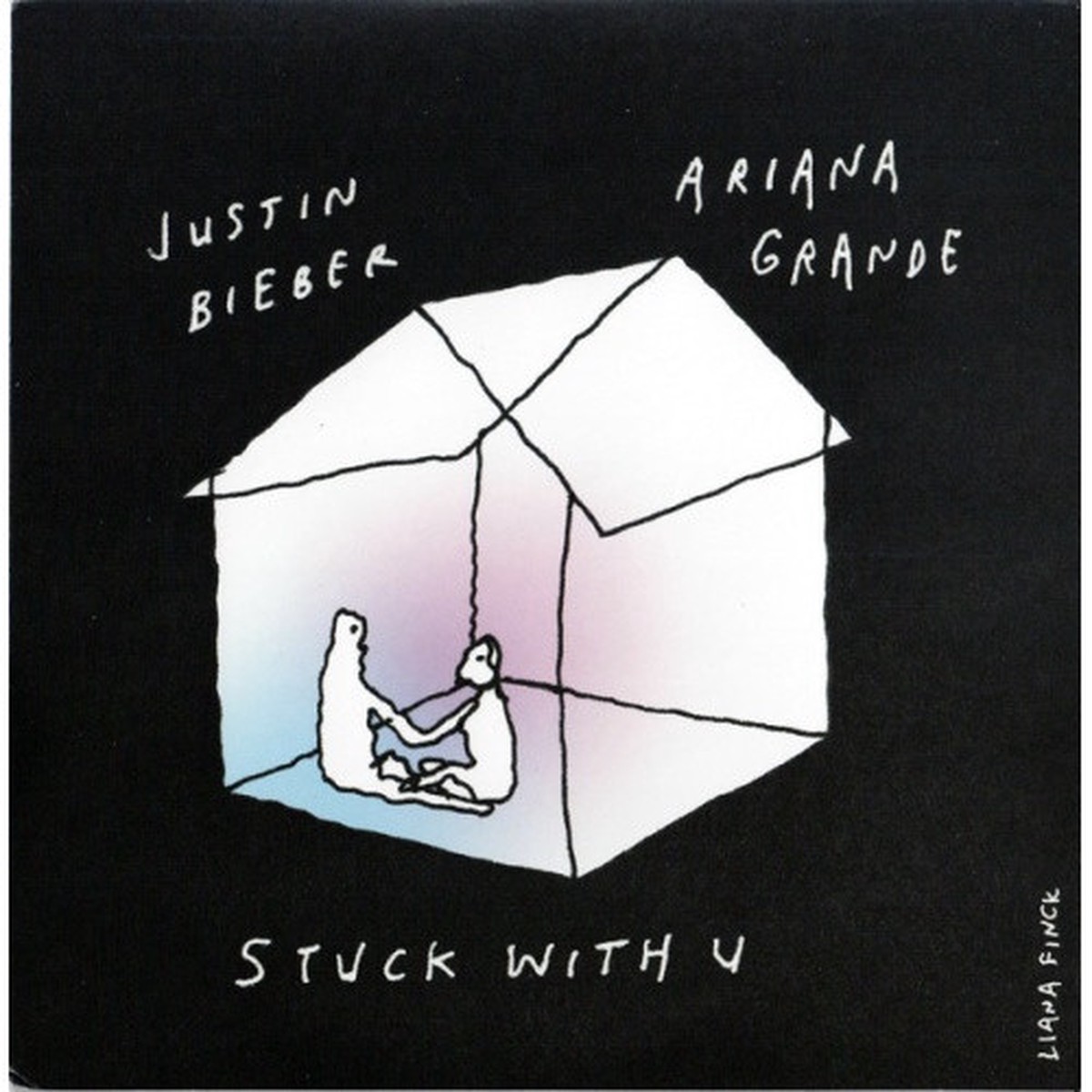 Ariana Grande & Justin Bieber – Stuck With U (Glow) – 7″ Vinyl