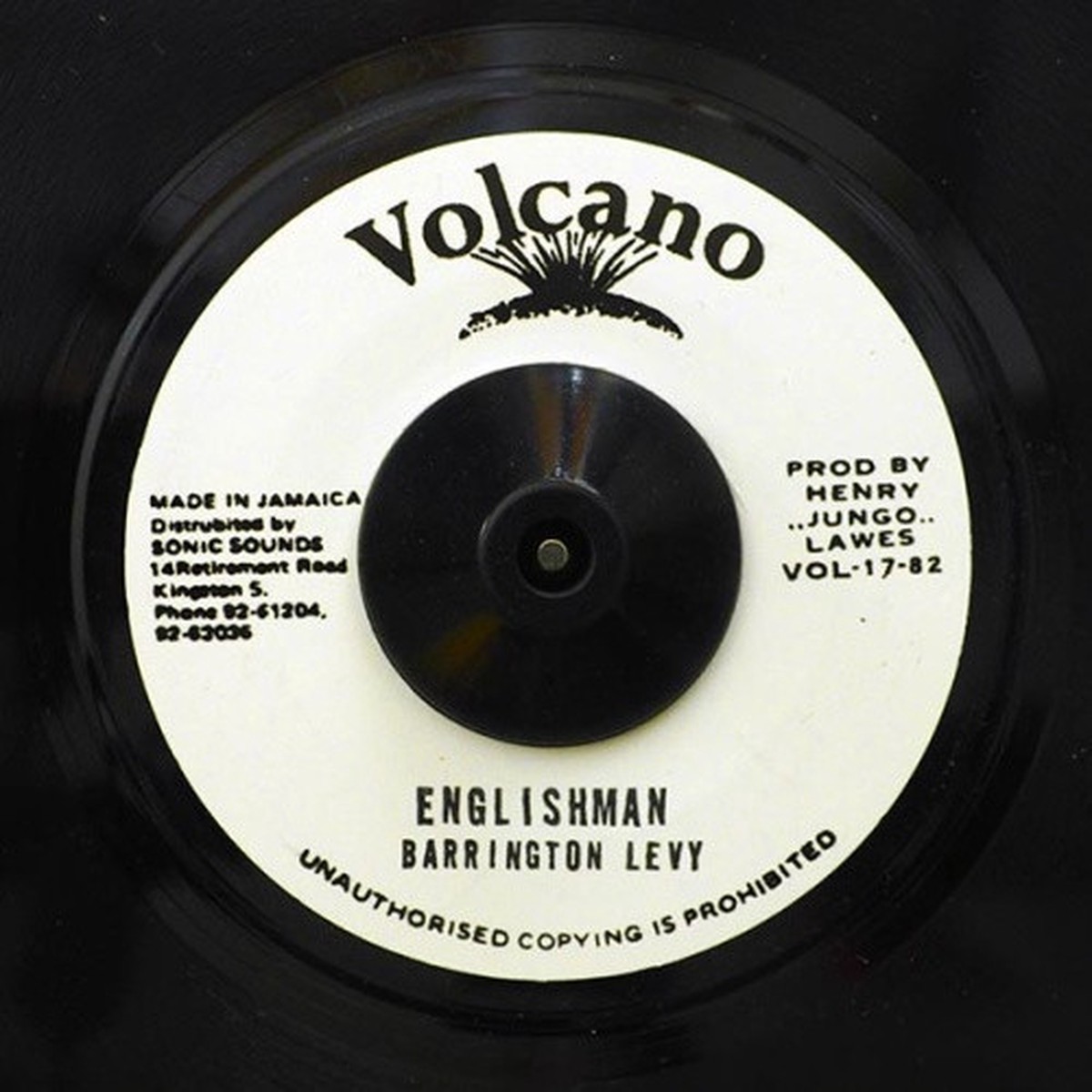 Barrington Levy – Englishman – 7″ Vinyl