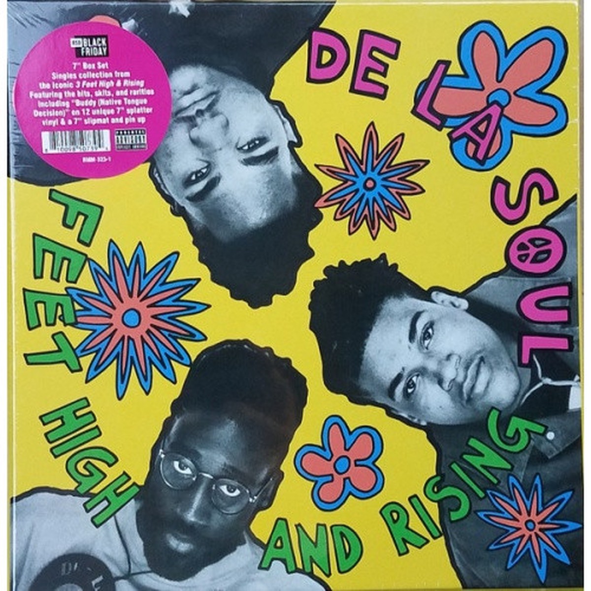 De La Soul – 3 Feet High And Rising RSD – 12x 7″ Colored Vinyl Box Set