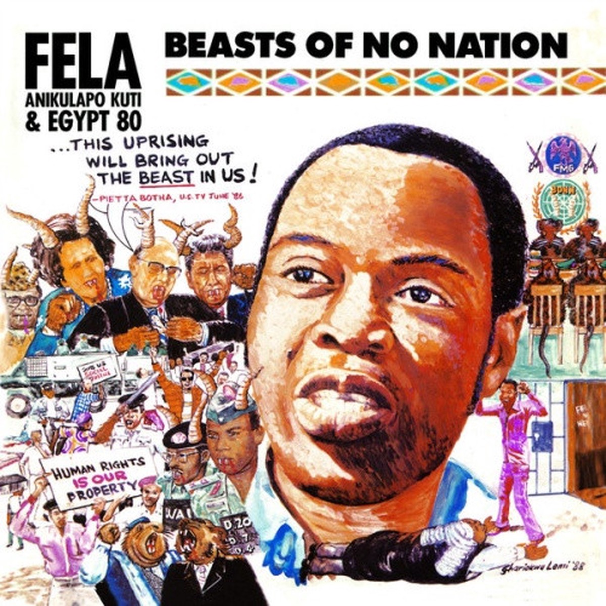 Fela Kuti & Egypt ’80 – Beasts Of No Nation – LP Colored Vinyl