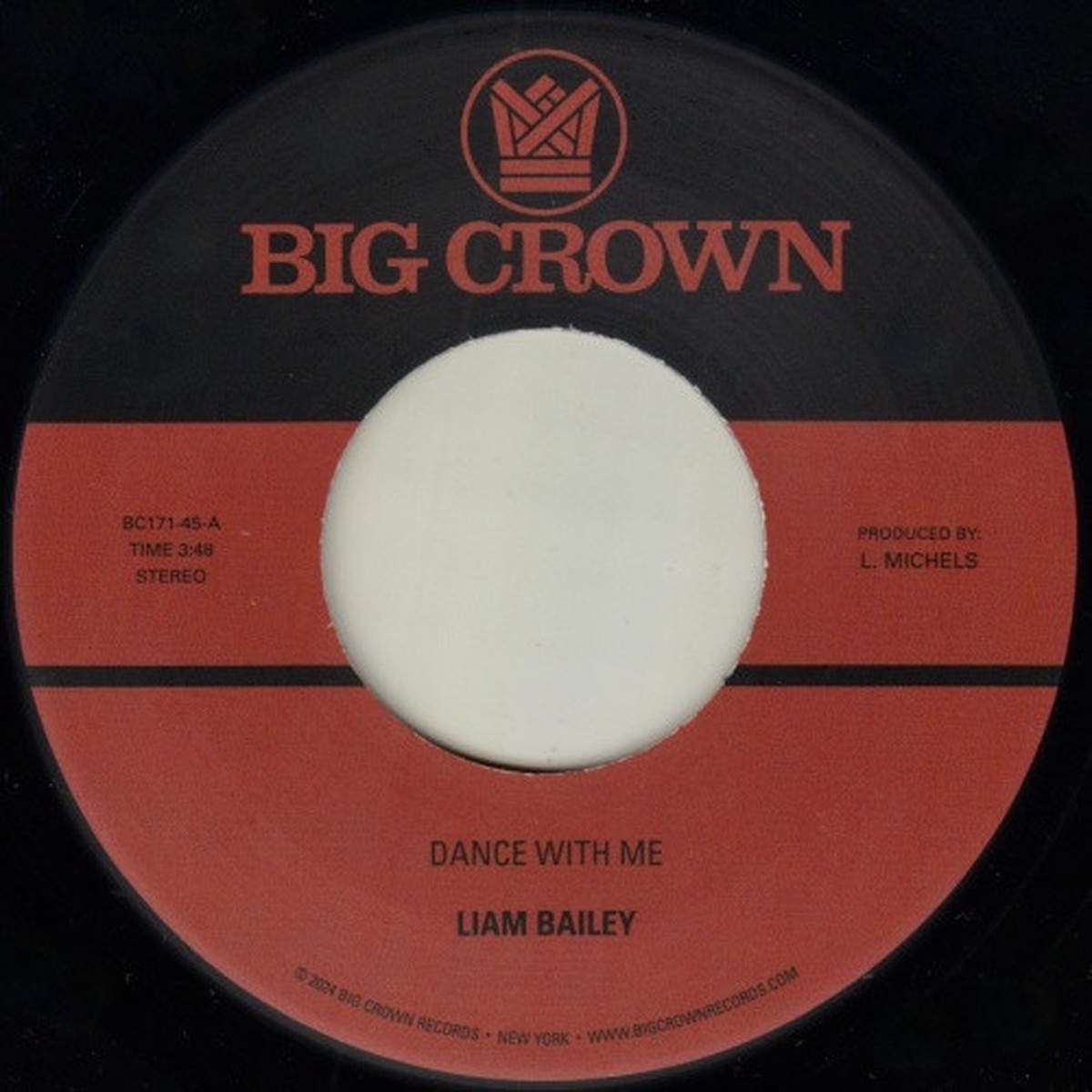 Liam Bailey – Dance With Me / Mercy Tree – 7″ Vinyl