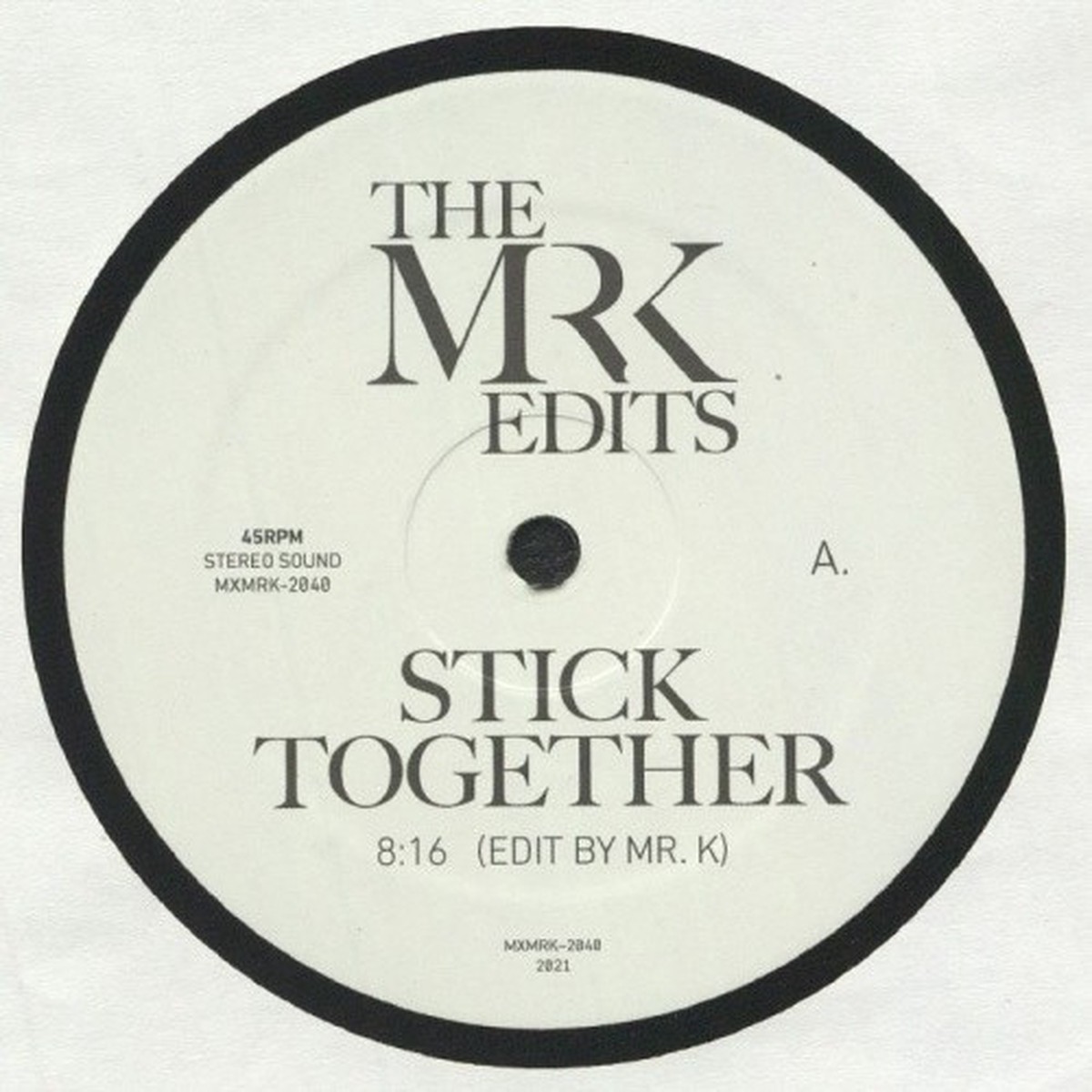 Minnie Ripperton / The Jackson 5 – Stick Together / Body Language (Mr. K Edits) – 12″ Vinyl