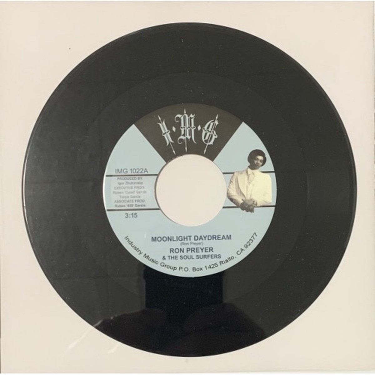 Ron Preyer & The Soul Surfers – Moonlight Daydream – 7″ Vinyl