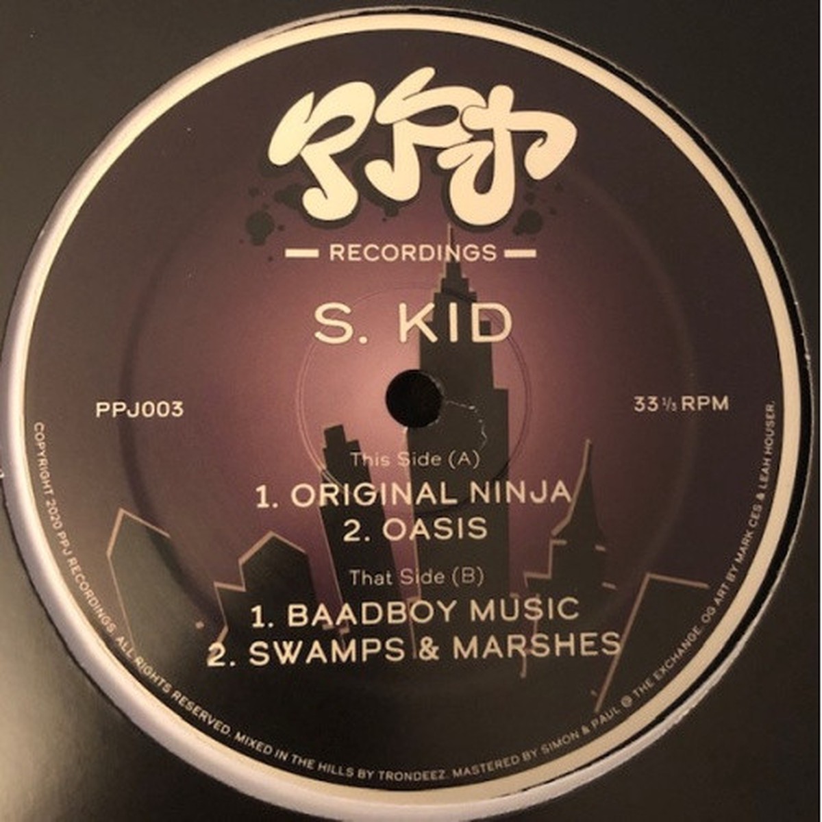 S. Kid – PPJ 003 – 12″ Vinyl