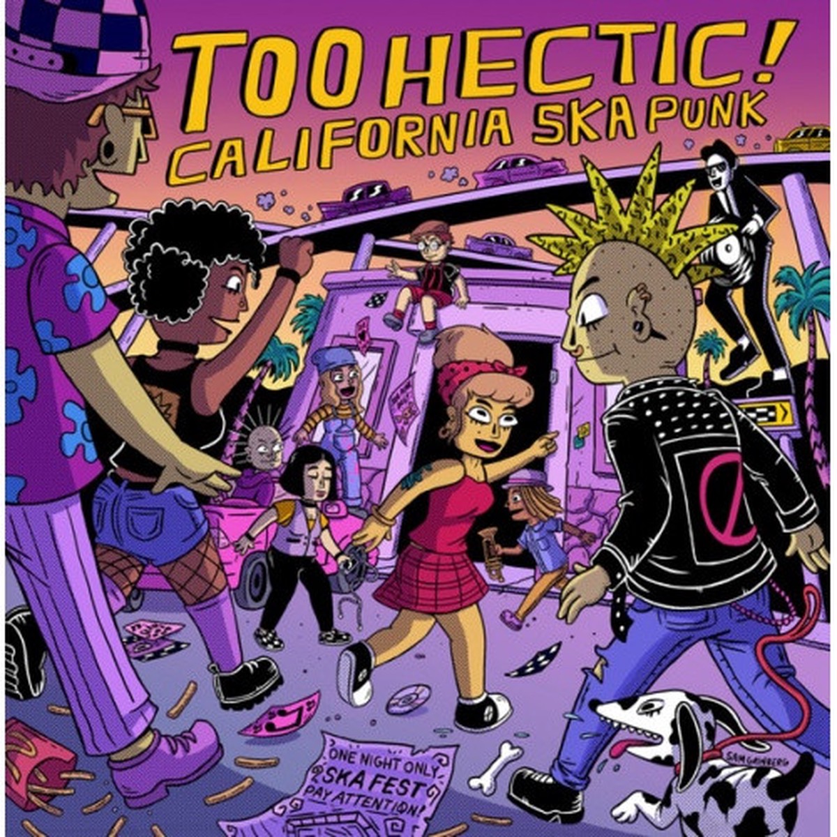 Various Artists – Too Hectic! California Ska Punk – LP Colored Vinyl