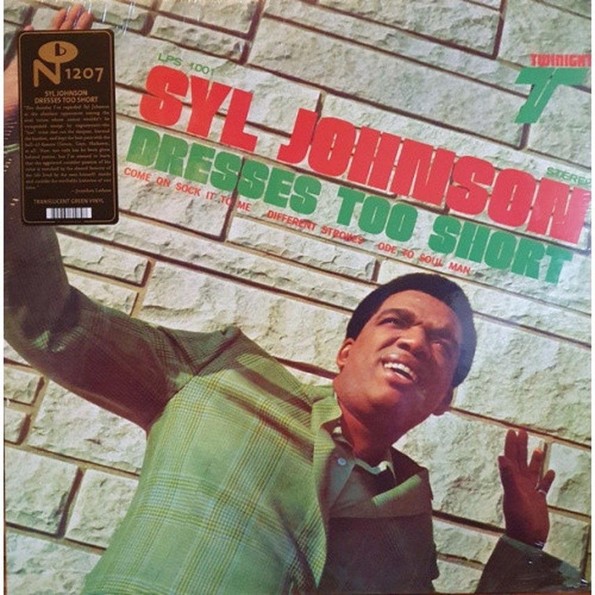 Syl Johnson – Dresses Too Short – LP Colored Vinyl
