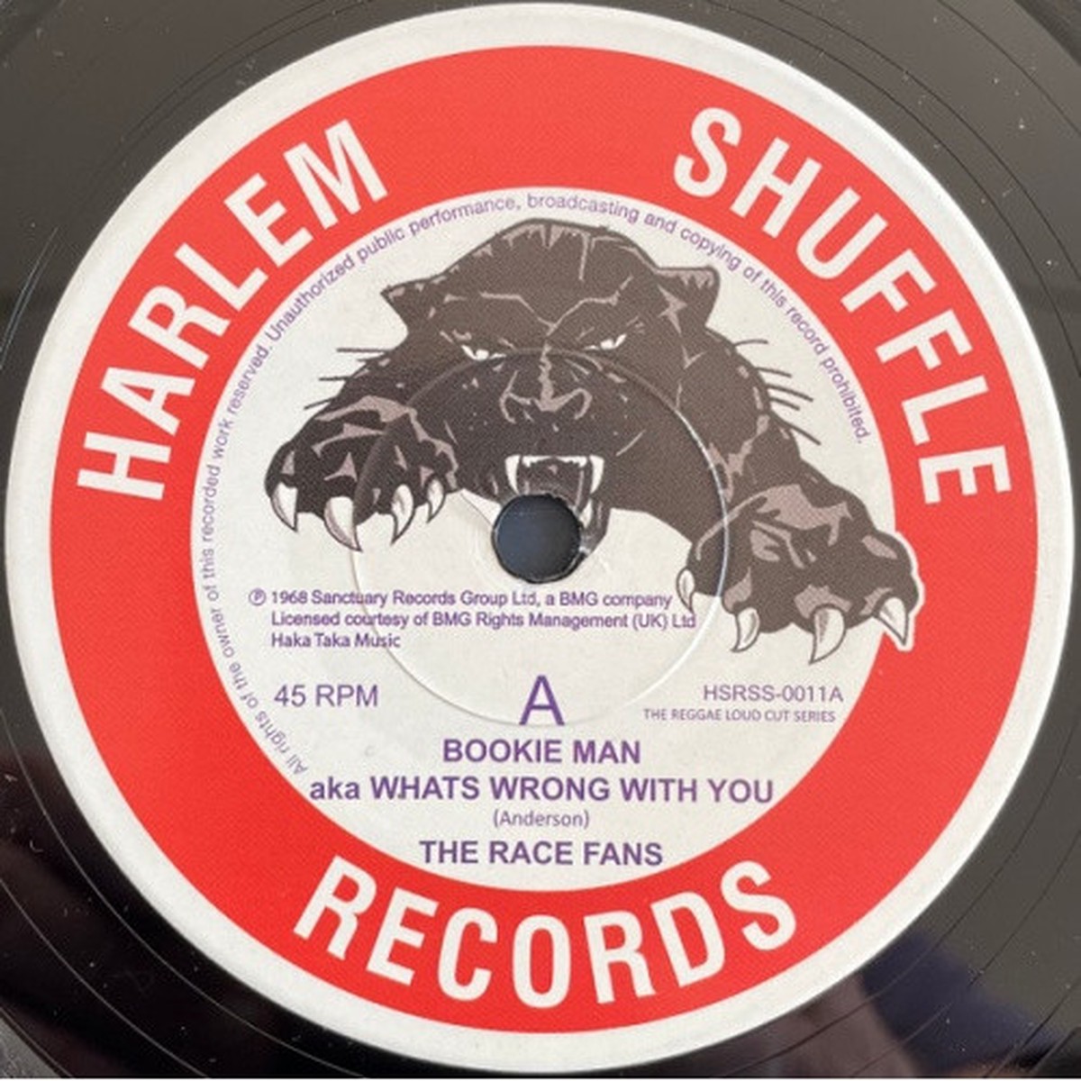 The Race Fans – Bookie Man – 7″ Vinyl