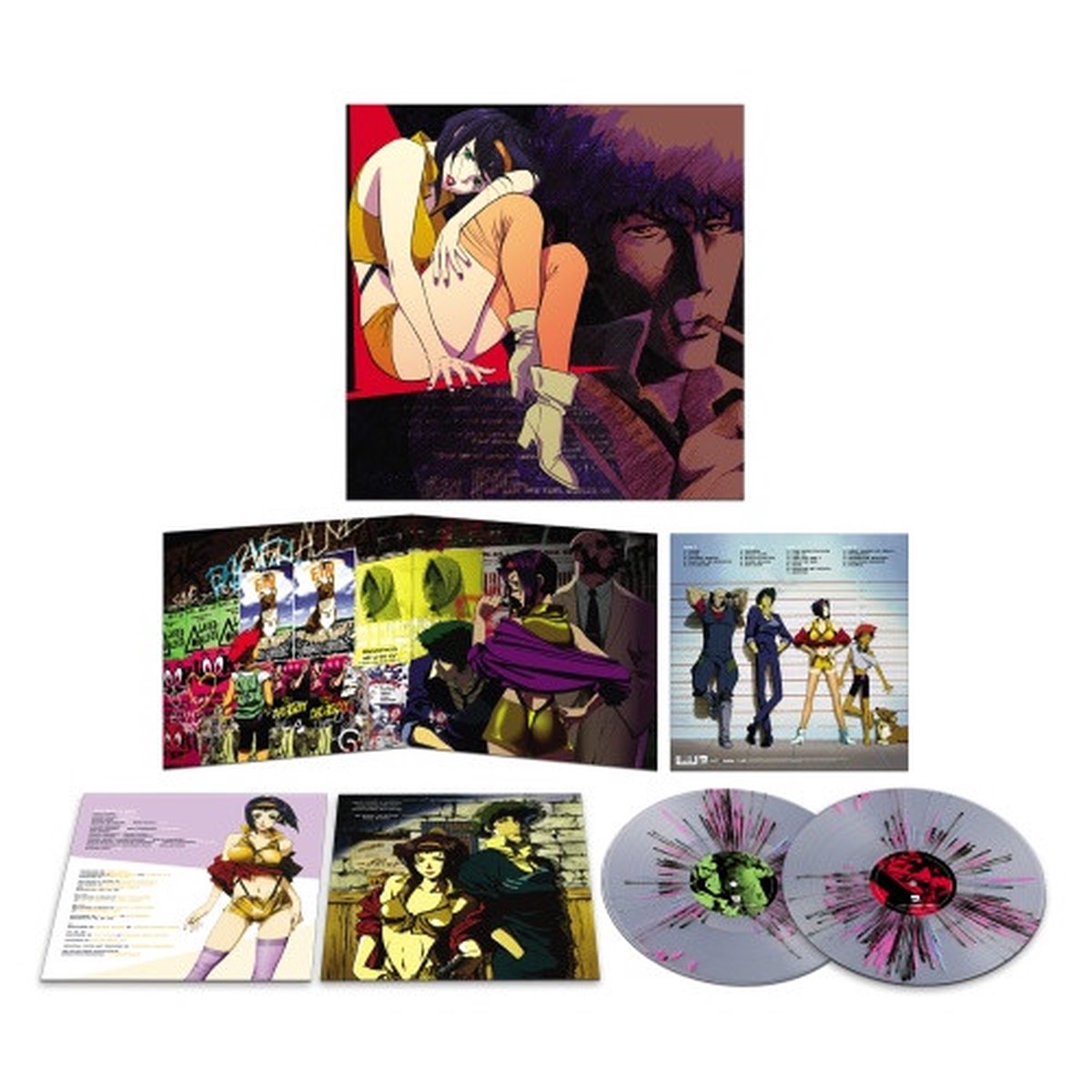 The Seatbelts – Cowboy Bebop – 2x LP Colored Vinyl