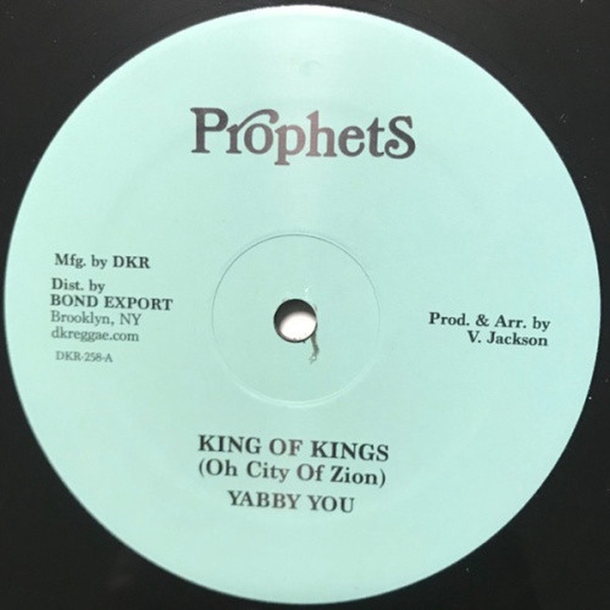 Yabby You – King Of Kings (Oh City Of Zion) – 12″ Vinyl