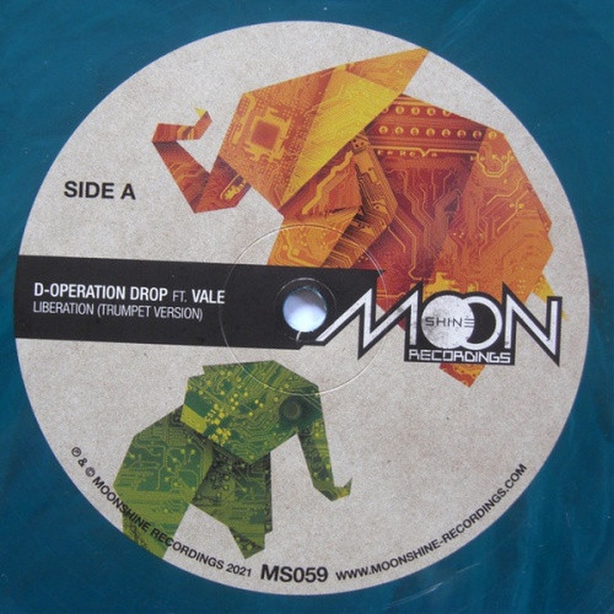 D-Operation Drop – Liberation – 10″ Colored Vinyl