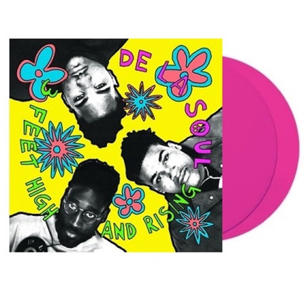 De La Soul – 3 Feet High And Rising – 2x LP Magenta Vinyl
