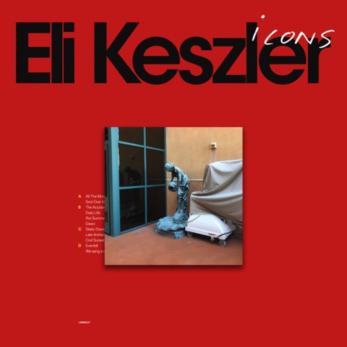 Eli Keszler – Icons – LP Clear Vinyl