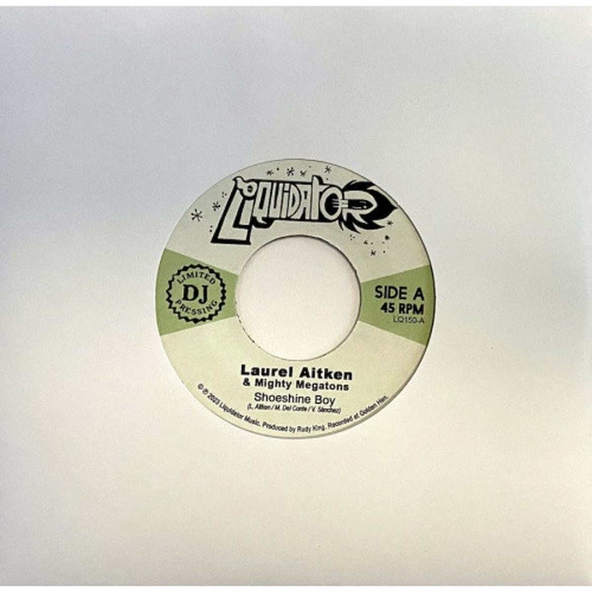 Laurel Aitken & Mighty Megatons – Shoeshine Boy – 7″ Vinyl