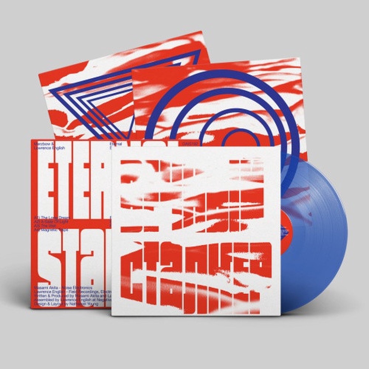 Merzbow & Lawrence English – Eternal Stalker – LP Blue Vinyl