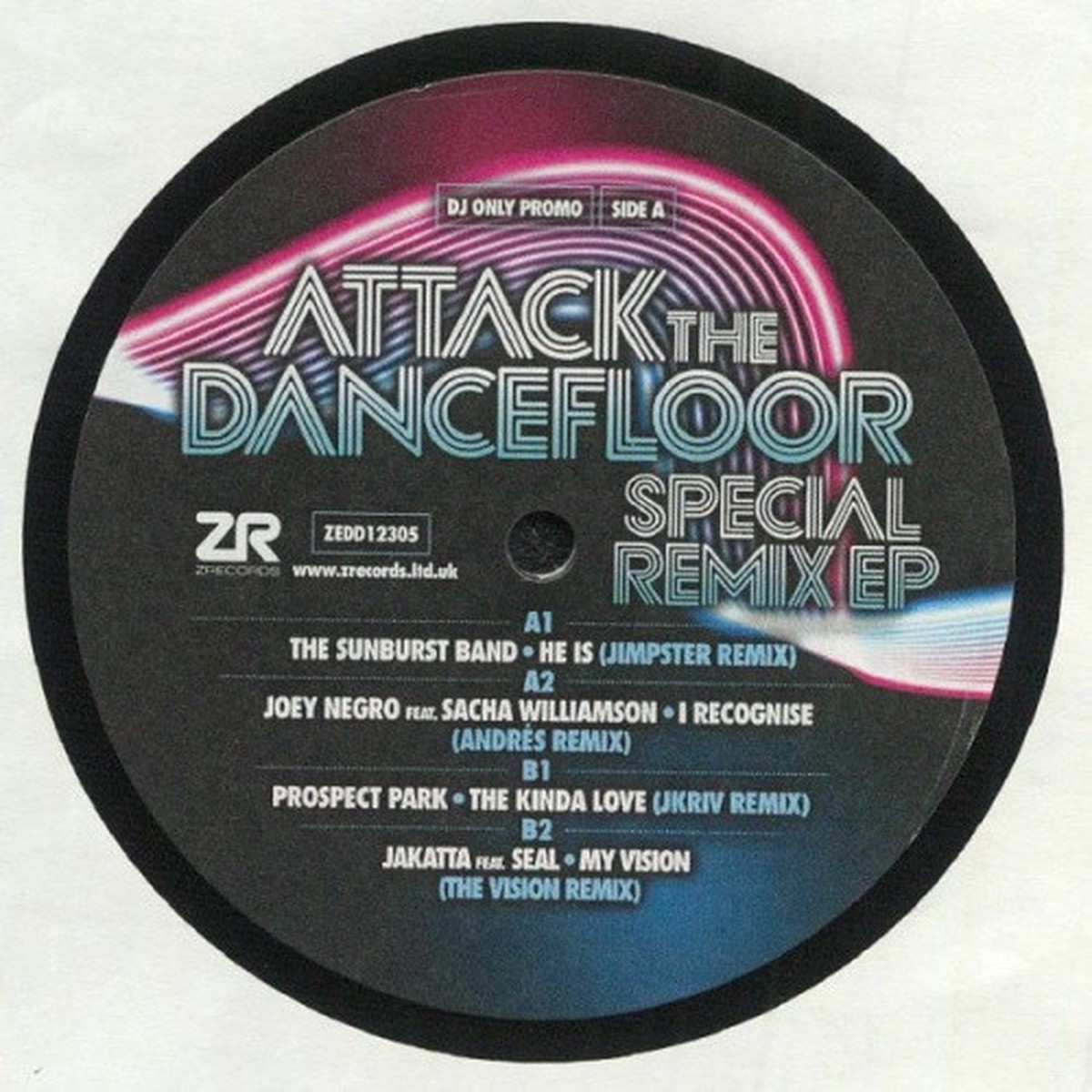 Various Artists – Attack The Dancefloor Special Remix Ep – 12″ Vinyl