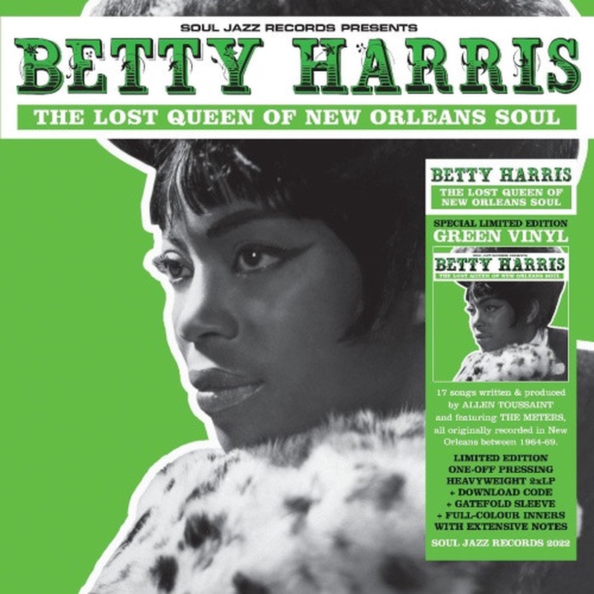 Betty Harris – The Lost Queen Of New Orleans Soul RSD – 2x LP Colored Vinyl